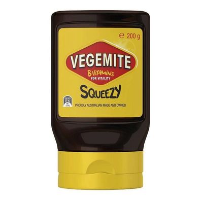 Vegemite Squeezy Yeast Extract Spread Hefeextrakt 200 g