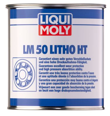 Liqui Moly 3407 LM 50 Litho HT Hochleistungs Schmierfett Seifenfett 1KG