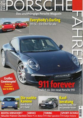 Porsche Fahrer 1/ 2012 - 911 SC, 991, 964 RS, 996 Turbo, 911 Rallye