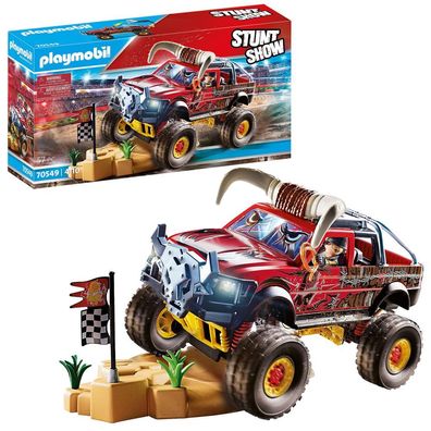 Stunt-Show Monster Truck Horned | Playmobil Spiel-Set 70549