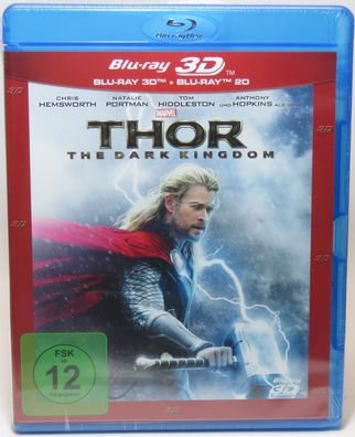 Thor - The Dark Kingdom - 3D / 2D Edition - Marvel - Blu-ray - OVP