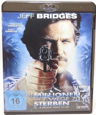 8 Millionen Wege zu sterben - Jeff Bridges - Oliver Stone - Blu-ray