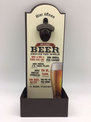 Wandflaschenöffner - Beer Around The World, GRV007