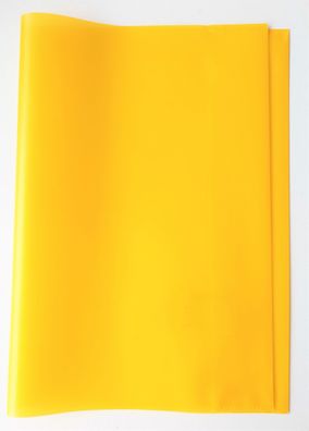 Herlitz 5214010 Heftumschlag, DIN A4, gelb, transparent