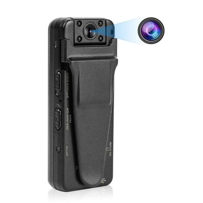 Mini Wearable Body Camera, 1080P tragbarer kleiner Camcorder mit Nachtsicht/ Bewegung