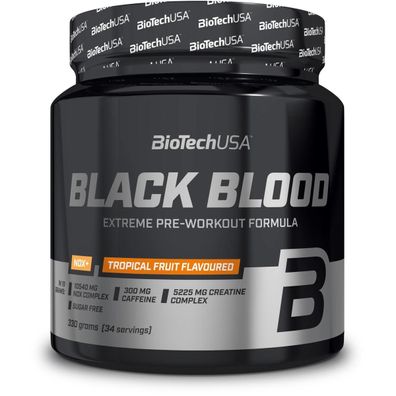 Black Blood NOX Pump Pre Workout Booster 330g