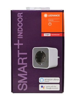 Ledvance Smart+ Plug, Zigbee Schaltbare Steckdose, für die Lichtsteuerung