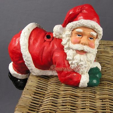 Weihnachtsmann riesen groß lebensgroß Santa Außendekoration Advent Nikolaus Figur KLE