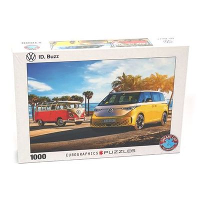 Original VW Puzzle Eurographics T1 Bulli ID. Buzz 1000 Teile Z058736PUZ