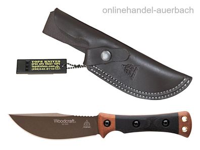 Tops Knives Woodcraft Messer Outdoor Survival