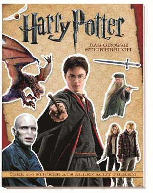Harry Potter Stickerbuch Ueber 300 Sticker aus allen 8 Filmen! Rowl