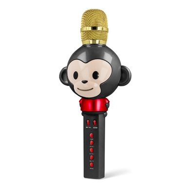 Maxlife Bluetooth-Mikrofon mit Lautsprecher Animal MX-100 schwarz