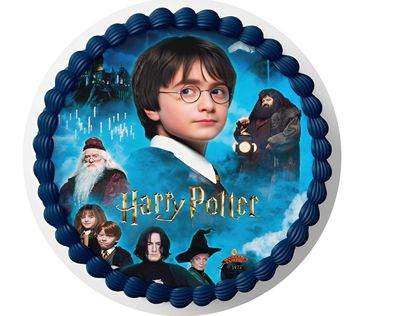 Essbar Harry Potter Hogwart Kuchen Party Tortenaufleger Torte Geburstag Zuckerbild 4
