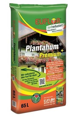 Euflor Plantahum premium torf reduziert 65 L