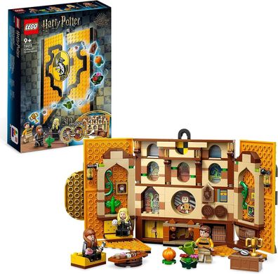 LEGO 76412 Harry Potter Hausbanner Hufflepuff Hogwarts Wappen Spielzeug Deko