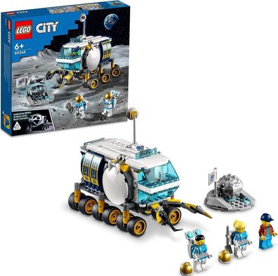 LEGO 60348 City NASA Mond Rover Weltraum Basis Astronaut Set Spielzeug 275 Teile