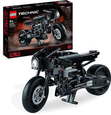 LEGO Technic 42155 The Batman Batcycle Set Motorrad Spielzeug Superhelden Bike