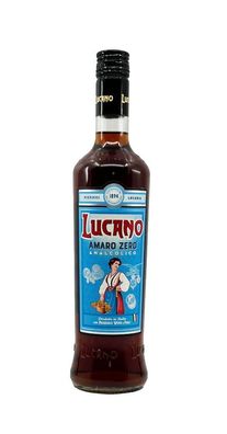 Amaro Lucano Zero - Kräuterschnaps ohne Alkohol - Kräutersirup 0,0%vol.