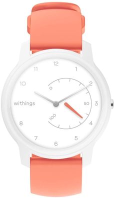 Withings Move Smartwatch Armbanduhr Tracker weiß coral