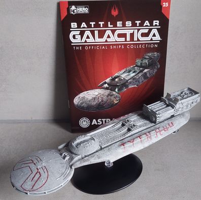 Battlestar Galactica Starships Collection Astral Queen Ship #25 Eaglemoss Diecast Mod