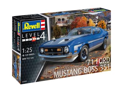 Revell 07699 | 1971 Mustang Boss 351 | 1:25