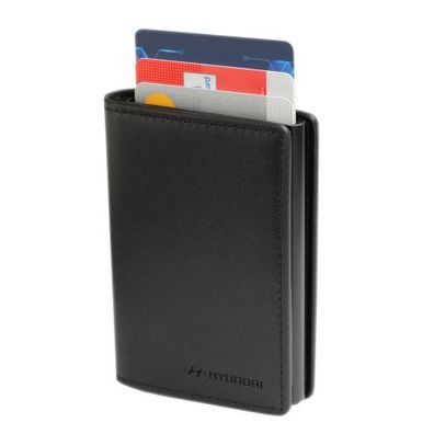 Original Hyundai Wallet RFID Kartenetui Kreditkarten Geldbörse Etui HMD00556