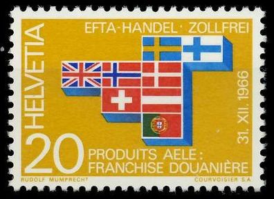 Schweiz 1967 Nr 852 postfrisch SAE9B92