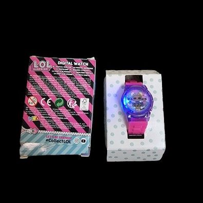 Armbanduhr Digital Farben Disco Light Uhr Kinder Jungenuhr LOL Puppen Kids