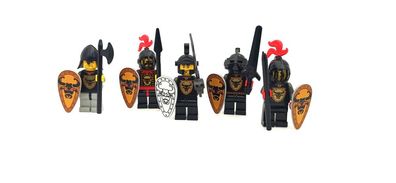 LEGO® Sortiment Minifiguren 5x Castle Kingdoms Bullenritter mit Schwert und Schild