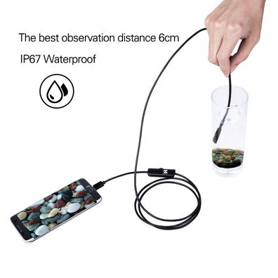USB-Handy-Endoskop-Inspektion, flexibles Kabel, wasserdicht