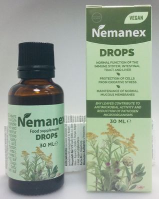 Nemanex Tropfen - 30ml Flasche - Neu&OVP - Blitzversand