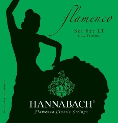 Hannabach 827LT Saiten für Flamencogitarre - low tension