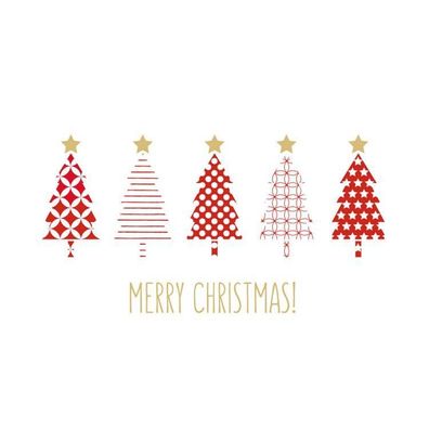 Servietten Tree Parade, Merry Christmas 33x33, 3333906 20 St