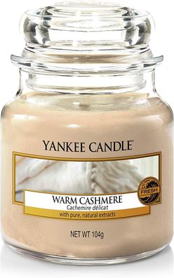 Yankee Candle Warm Cashmere Duftkerze, 104g