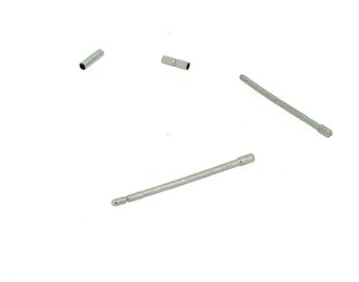 Minott Stahlstifte | Bandstifte inkl. Hülse mit Kerbe | Durchmesser Ø 0,9 mm