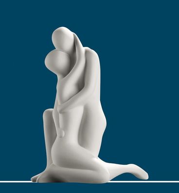 GILDE Francis, Figur, Paar, "Du und Ich", Keramik, creme, , H. 31 cm 30381