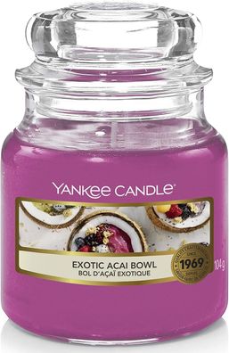Yankee Candle EXOTIC ACAI BOWL Classic SMALL JAR 104G THE LAST Paradise