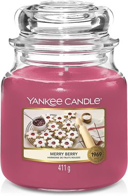 Yankee Candle MERRY BERRY MEDIUM JAR 411G