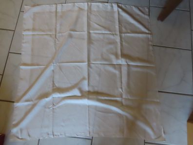 Halstuch Dekotuch Schal creme mit Muster ca. 89 x 88 cm