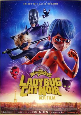 Miraculous: Ladybug & Cat Noir - Original Kinoplakat A0 - Hauptmotiv - Filmposter