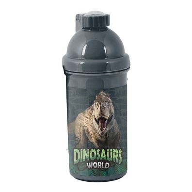 PASO Trinkflasche PP23DZ-3021, Bidon Dinosaurier 550 ml