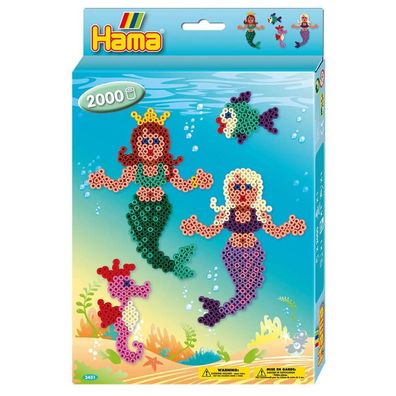 Hama Geschenkpackung Meerjungfrau klein Midi-Bügelperlen