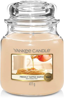 Yankee Candle Freshly TAPPED MAPLE MEDIUM JAR 411G