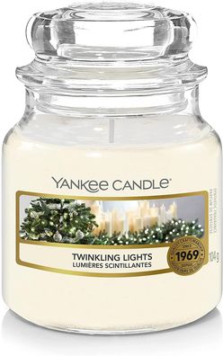 Yankee Candle Twinkling LIGHTS SMALL JAR 104G