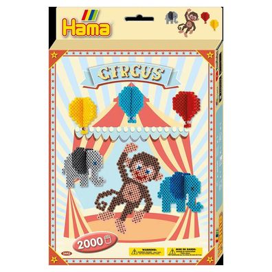 Hama Geschenkpackung Zirkus Midi-Bügelperlen