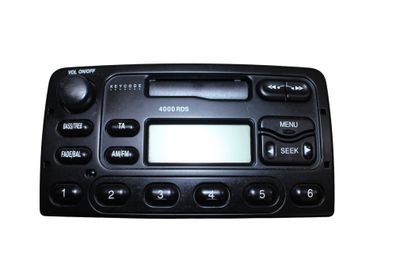 Autoradio Radio Audio Auto Kassette 4000 RDS XS6F18K876FA Ford Focus I 1 98-04