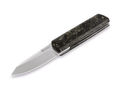 Maserin Silver Sport Knife FAT Carbon Black
