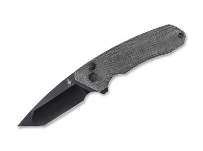 Kizer Mad Tanto Micarta Black