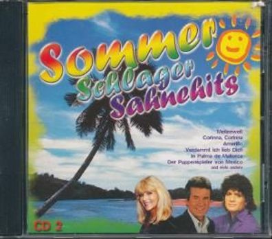 CD: Sommer Schlager Sahnehits 2 - Euro Trend 154.637