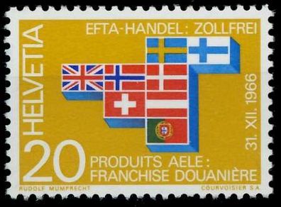 Schweiz 1967 Nr 852 postfrisch X678FFE
